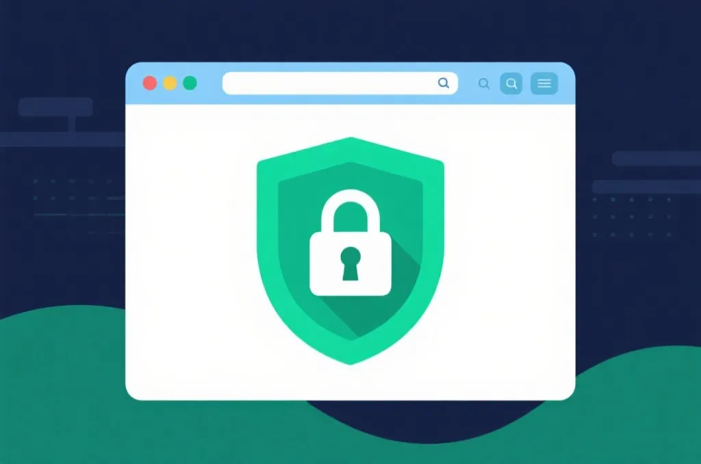网络安全与官方网站验证示意图